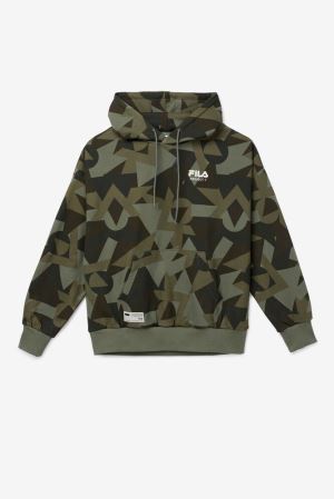 FILA Project 7 Hoodies Khaki,Womens Clothing | CA.UOIWGK790